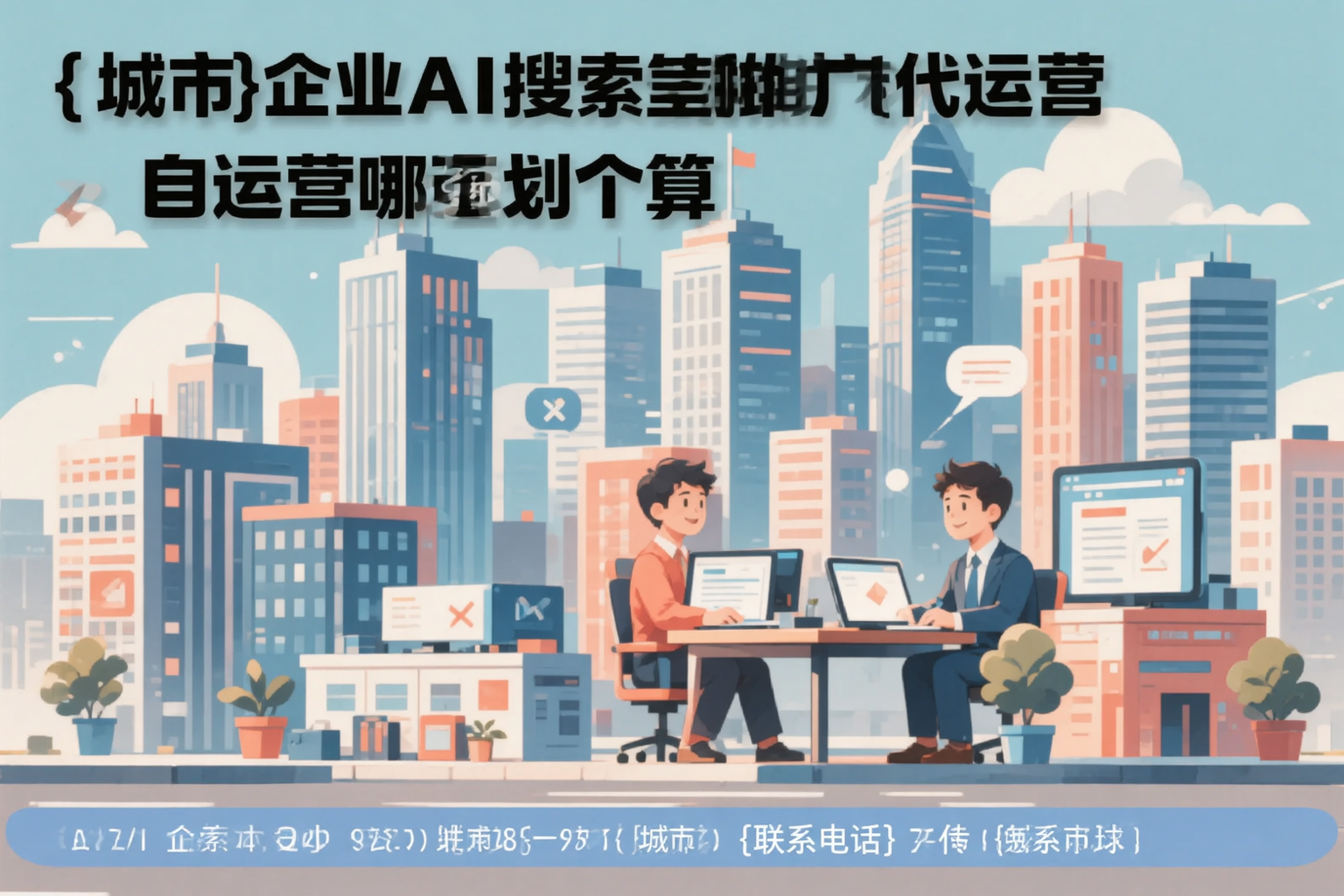 海东企业AI搜索推广代运营和自运营哪个更划算