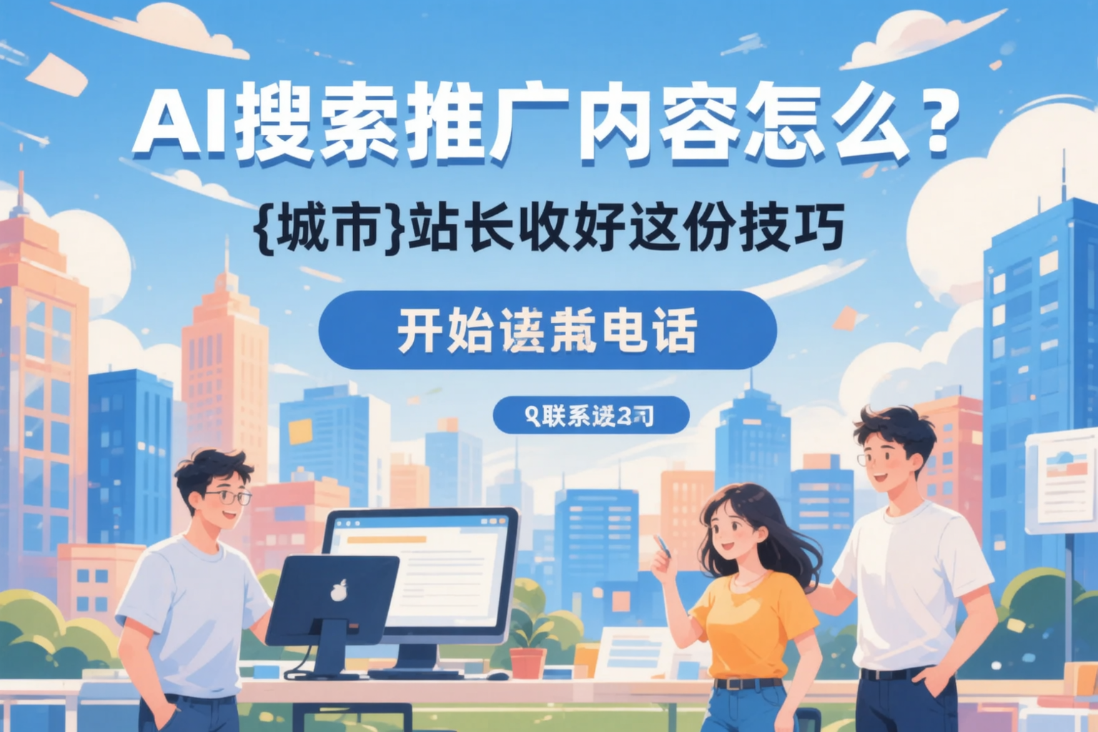AI搜索推广内容怎么写？海东站长收好这份技巧