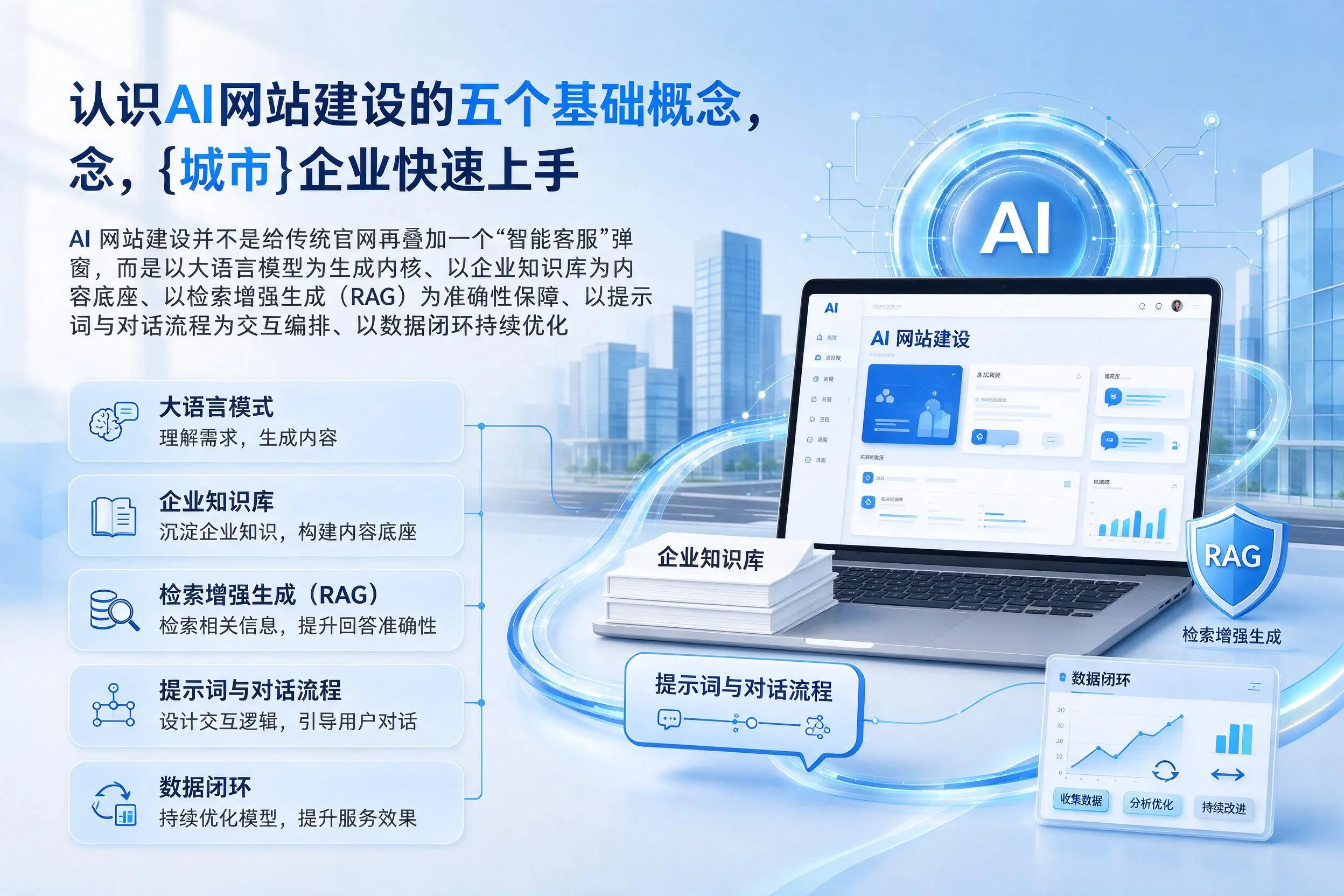 认识AI网站建设的五个基础概念,海东企业快速上手